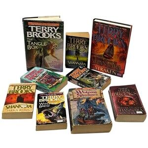 Terry Brooks Book Lot Of 9 HC & Paperback Various Titles VTG